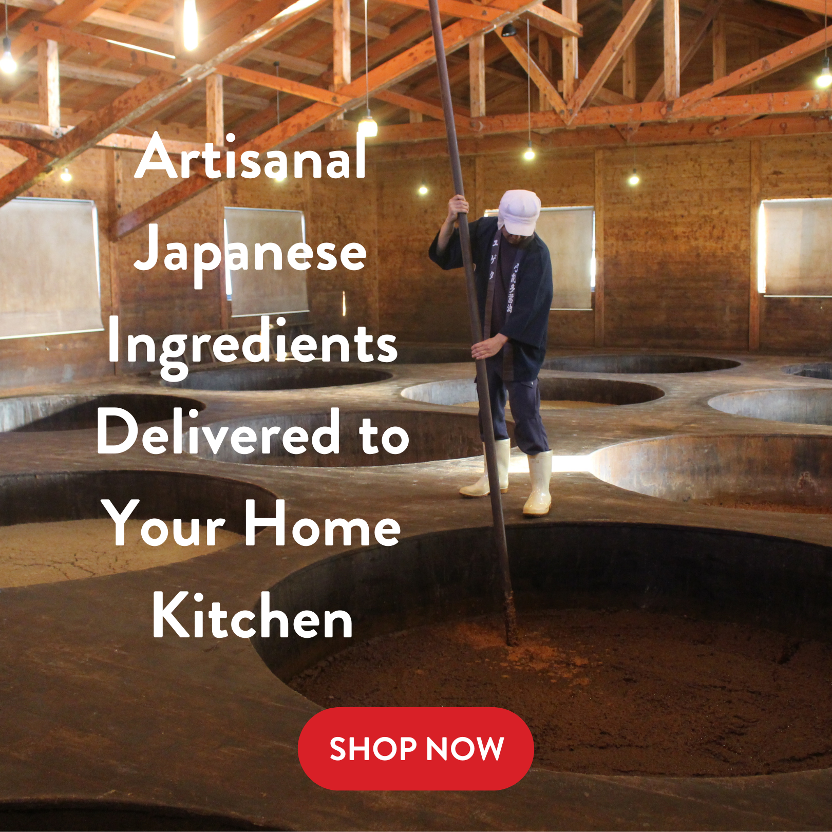 Artisanal Japanese Ingredients, Delivered to your home kitchen - Shop Now - Mobile Banner