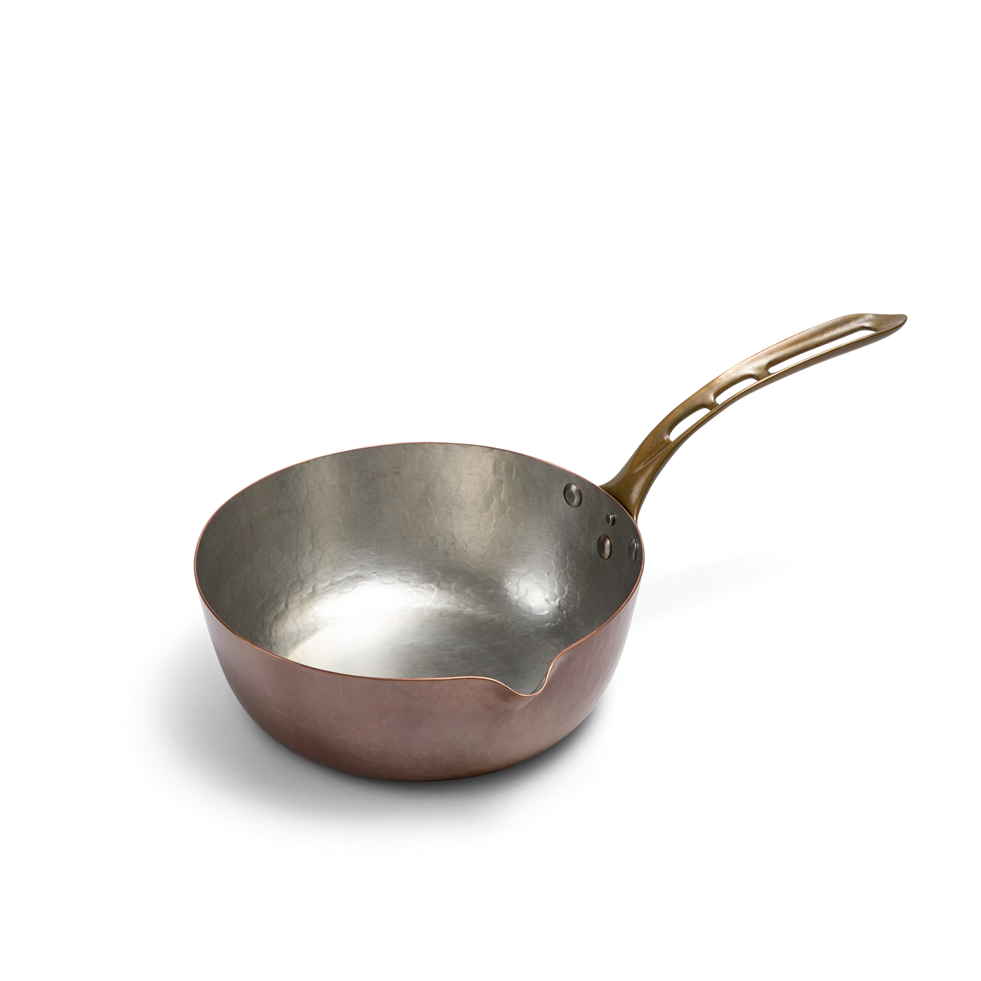One-handed pan with spout - 1.8 quarts