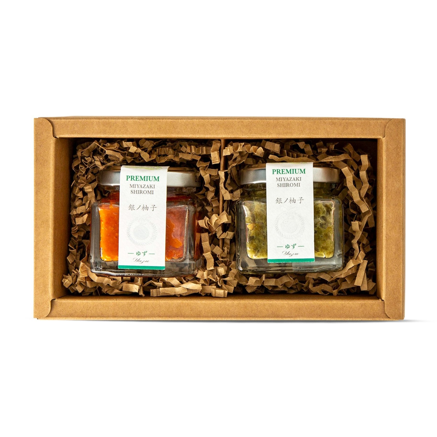 Yuzu Kosho Gift Box - Red and Green – The Japanese Pantry