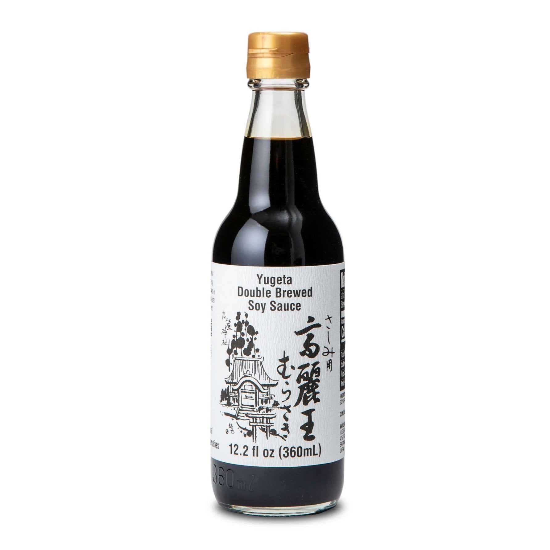 Double Brewed Soy Sauce 360ml | Yugeta Shoyu – The Japanese Pantry