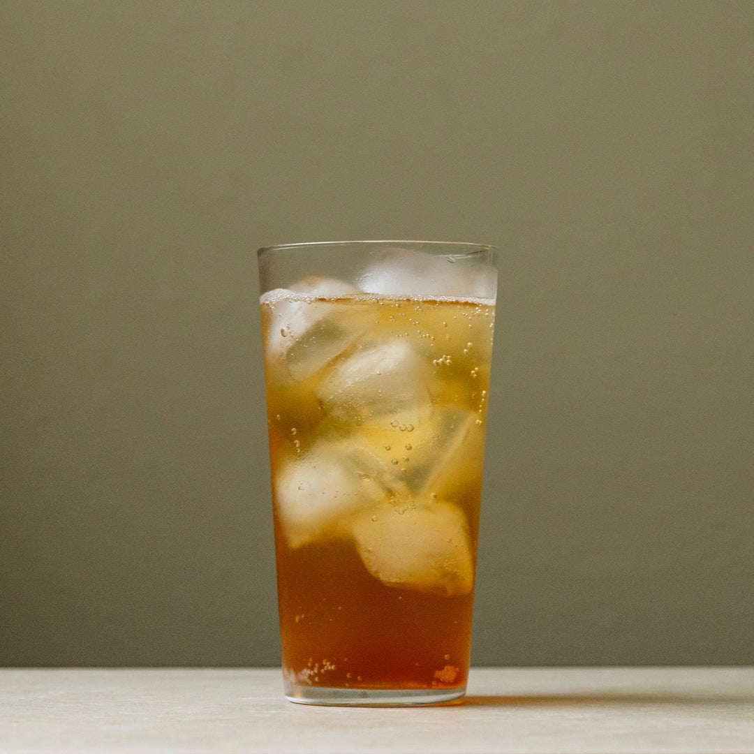 Brown Rice Vinegar with Ume Syrup Shrub