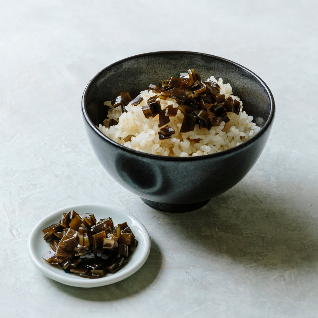 Simmered konbu — Japanese konbu no tsukudani condiment