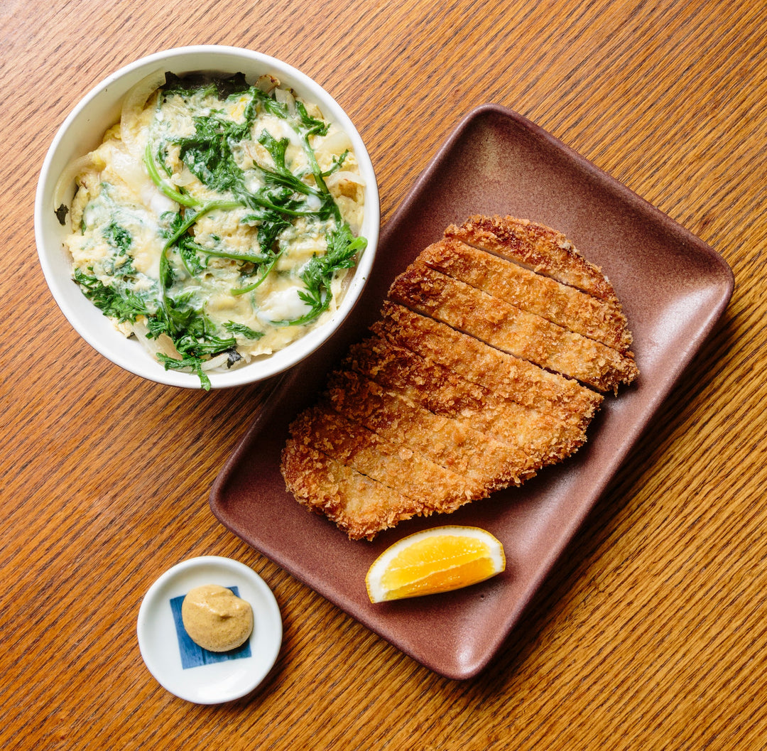 Katsudon — Japanese pork cutlet and egg rice bowl
