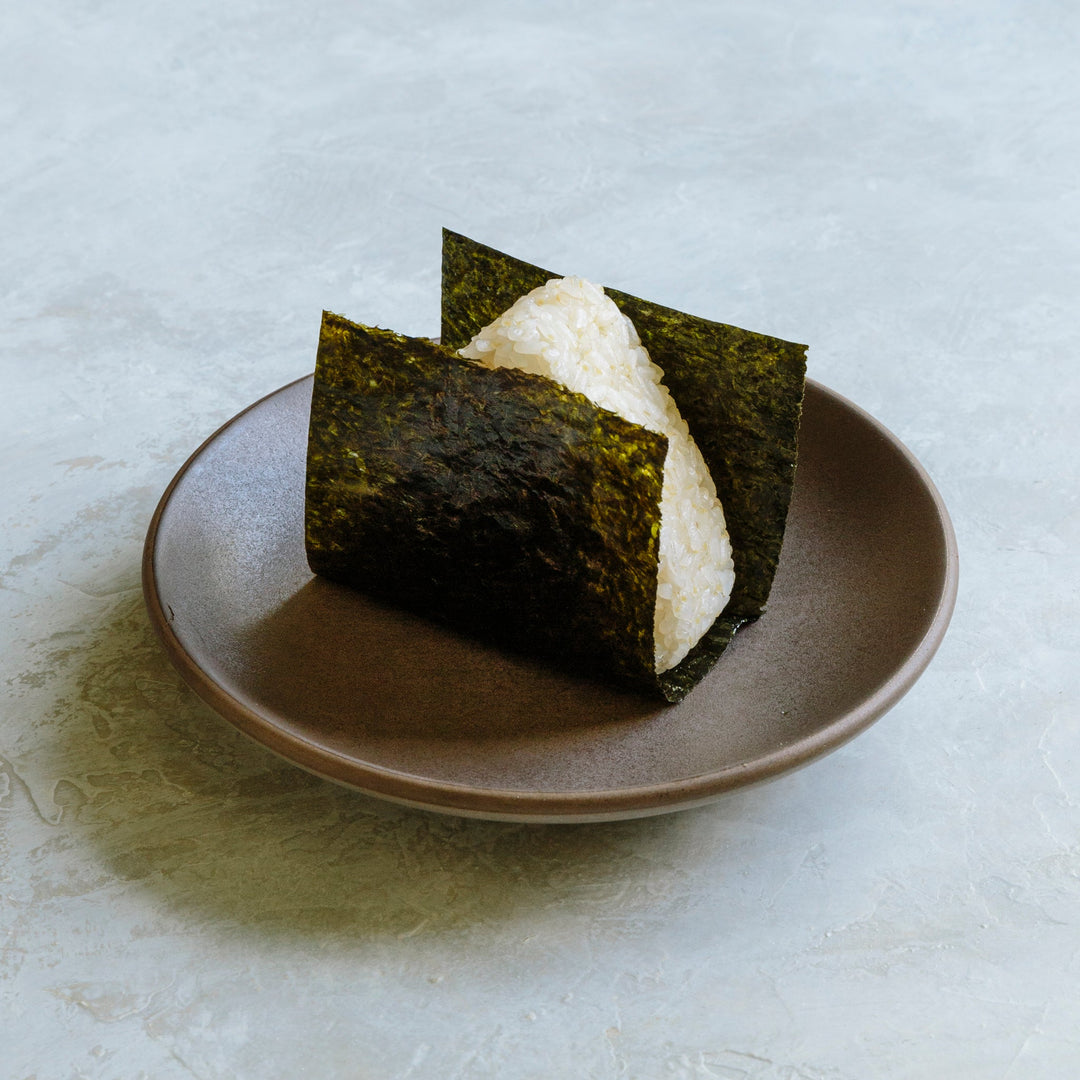 Onigiri — Japanese rice balls wrapped in nori