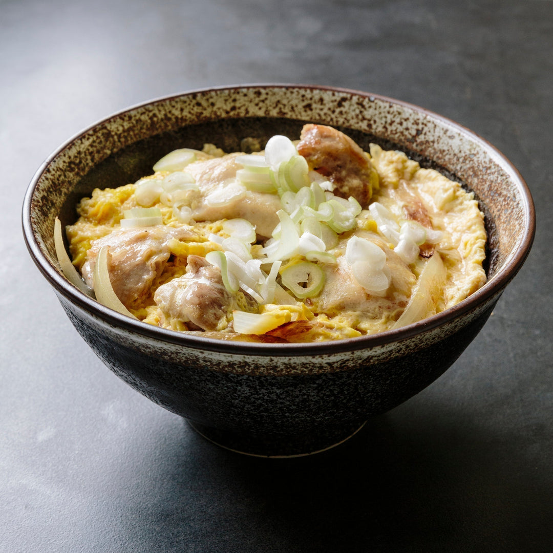Oyakodon Japanese chicken and egg rice bowl
