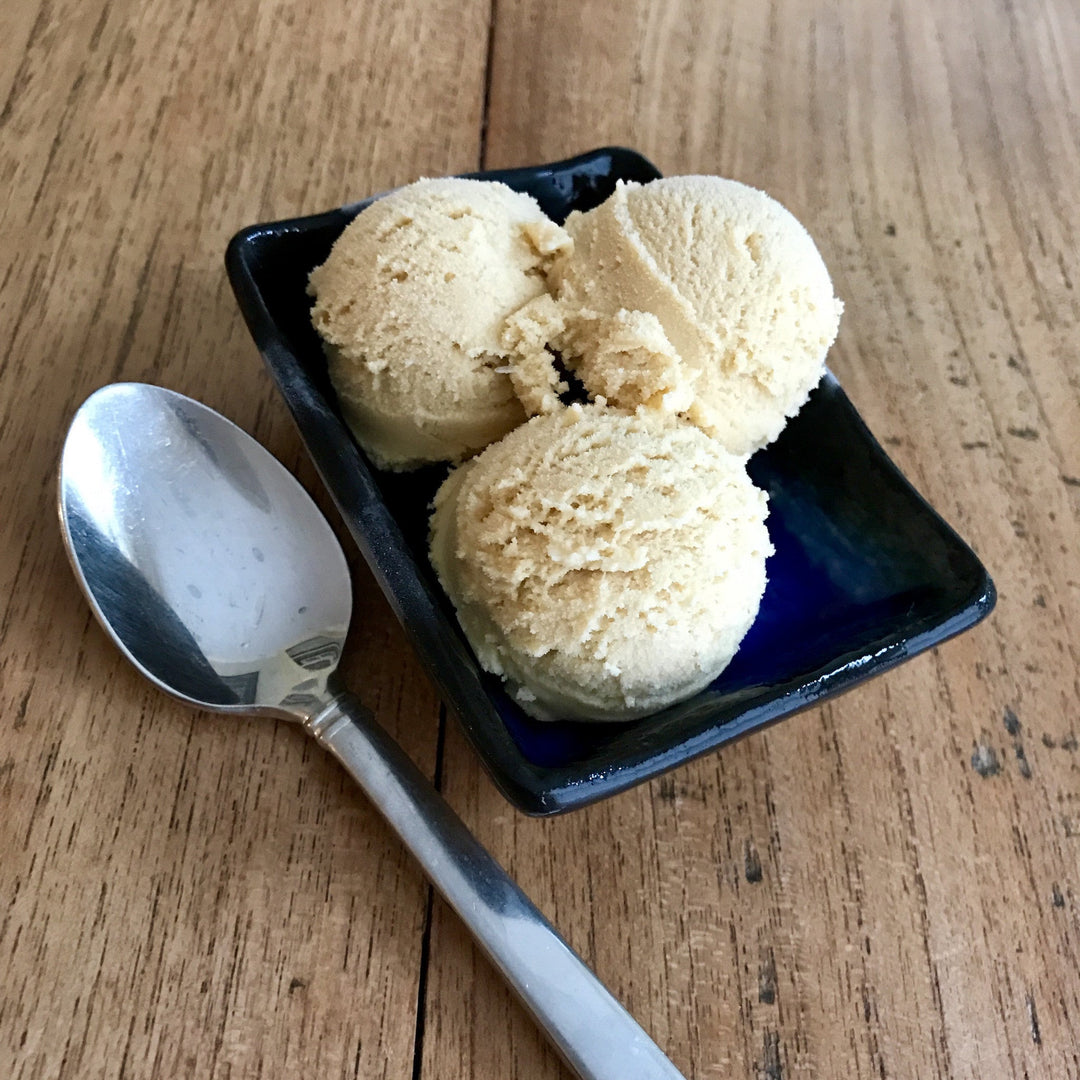 Double brewed soy sauce ice cream — Japanese-inspired shoyu soft serve