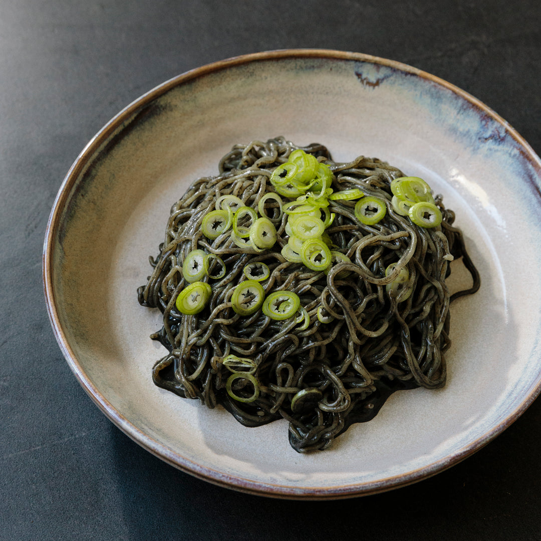 Chilled Spicy Black Sesame Noodles
