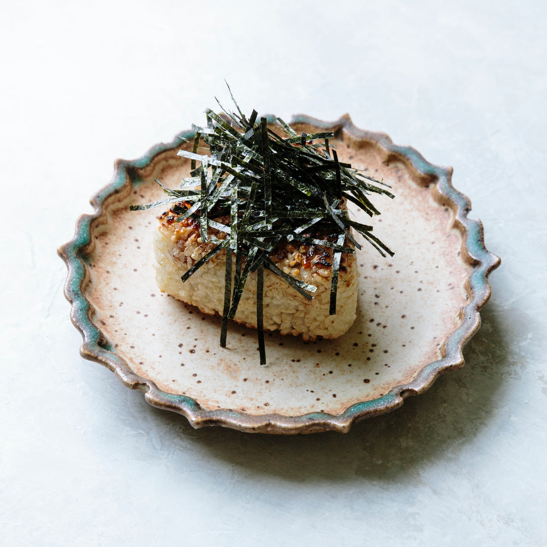 Yakionigiri — Japanese grilled rice balls brushed with soy sauce