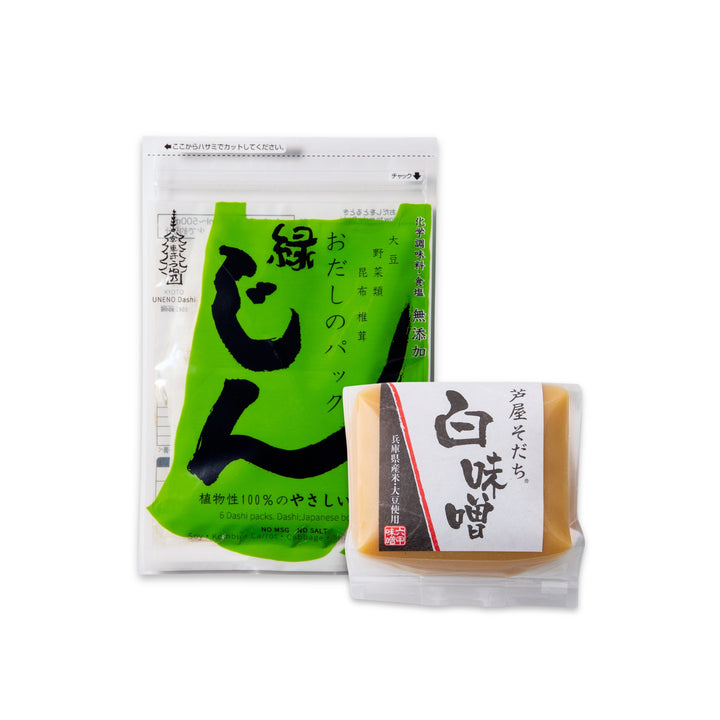 Classic Miso Soup Kit – Green (Vegetarian) Dashi Pack