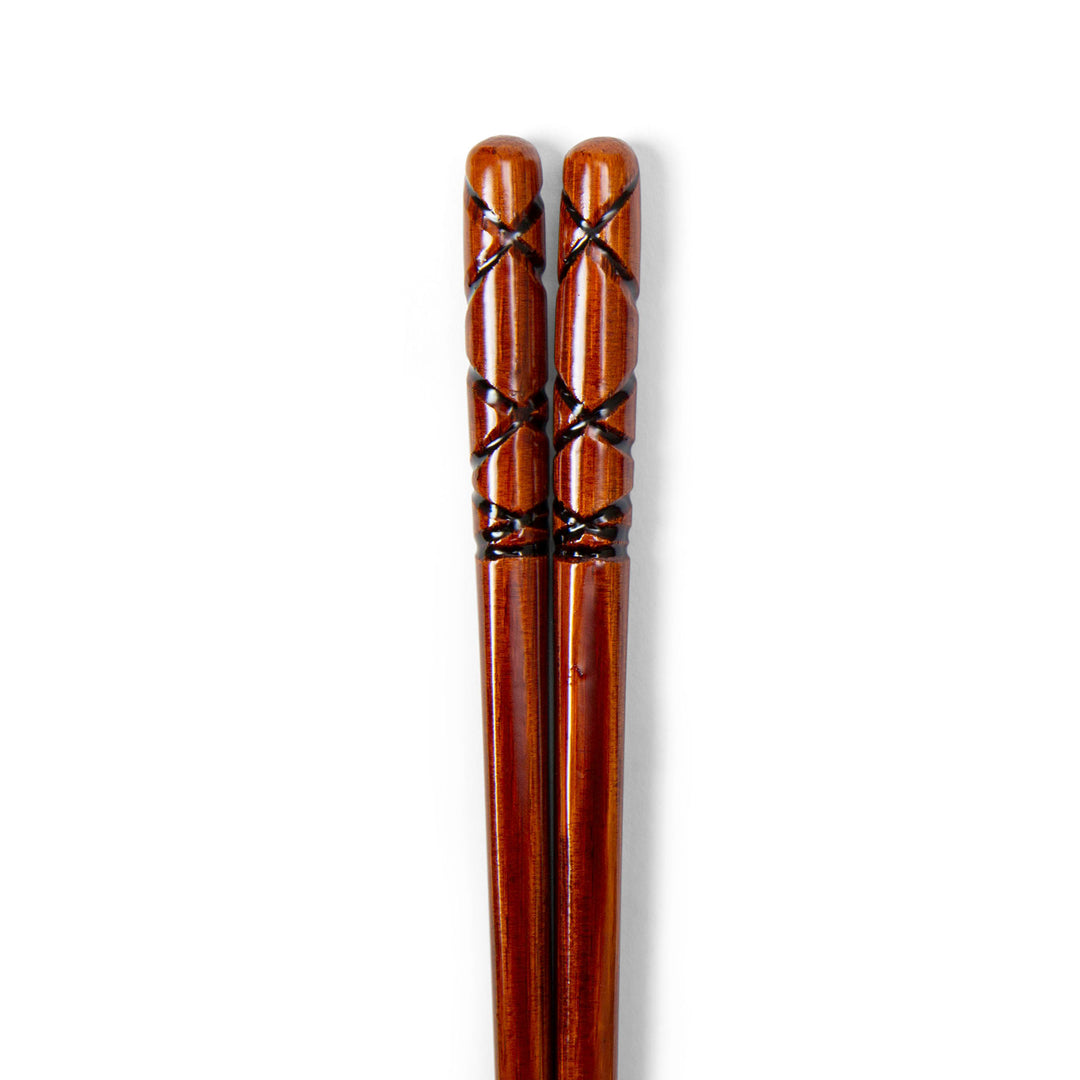 Urushi (Lacquered) Chopsticks - Turtle  - 23cm