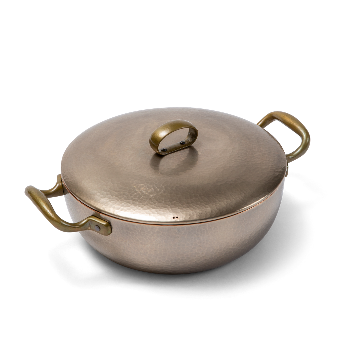Two-handed pot with lid - 3.5 quarts