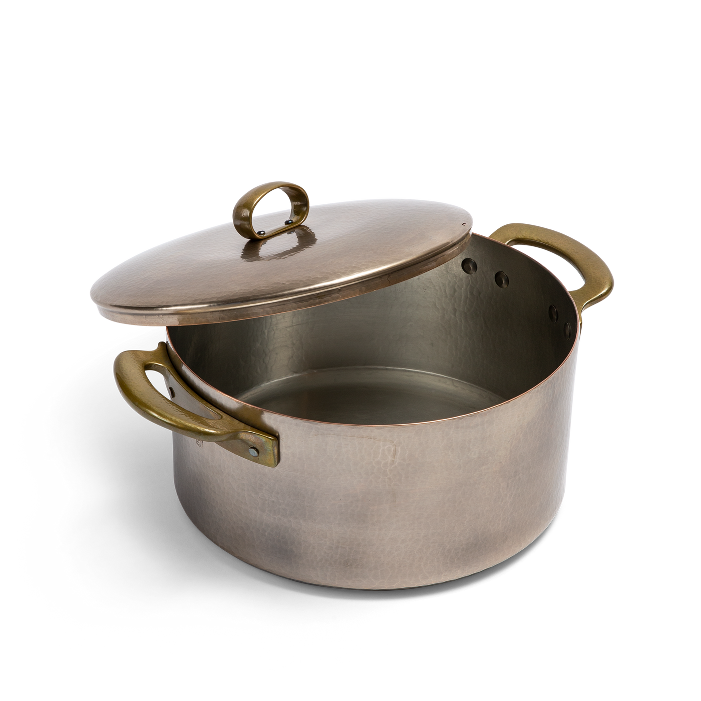 Two-handed stock pot with lid - 5 quarts