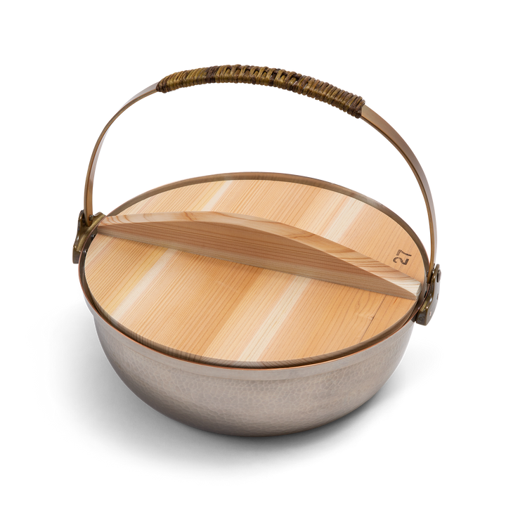Inaka pot with wooden lid - 5 quarts
