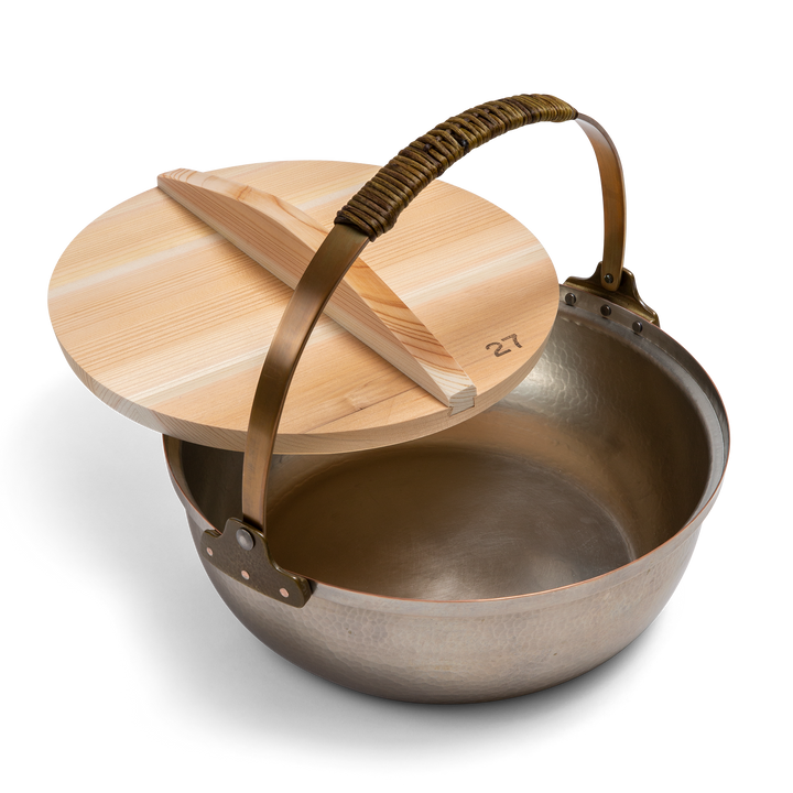 Inaka pot with wooden lid - 5 quarts