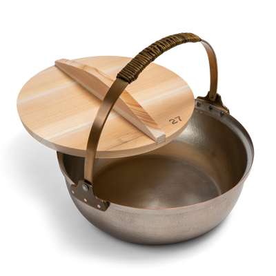 Inaka pot with wooden lid - 5 quarts