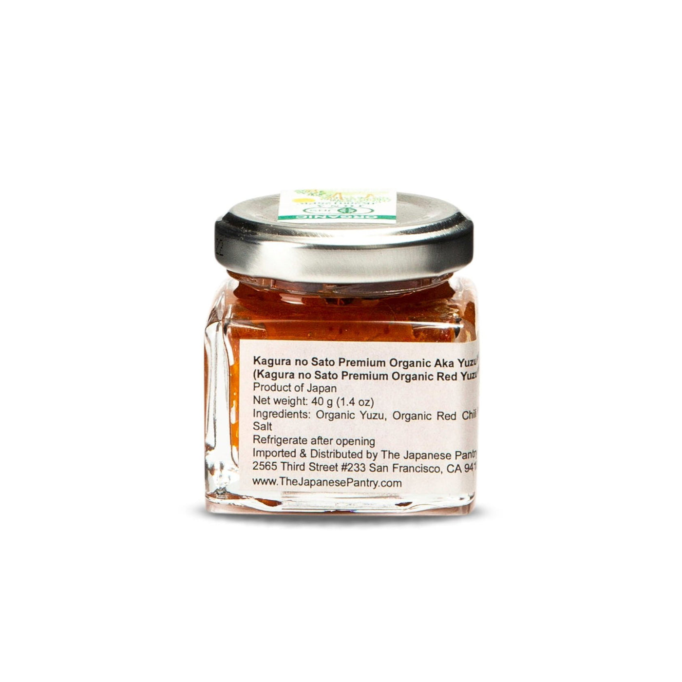 Red Yuzu Kosho, Premium Organic - 40g
