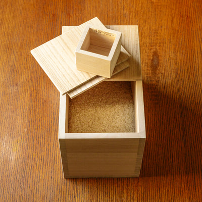 Wooden Rice Storage Box 5kg