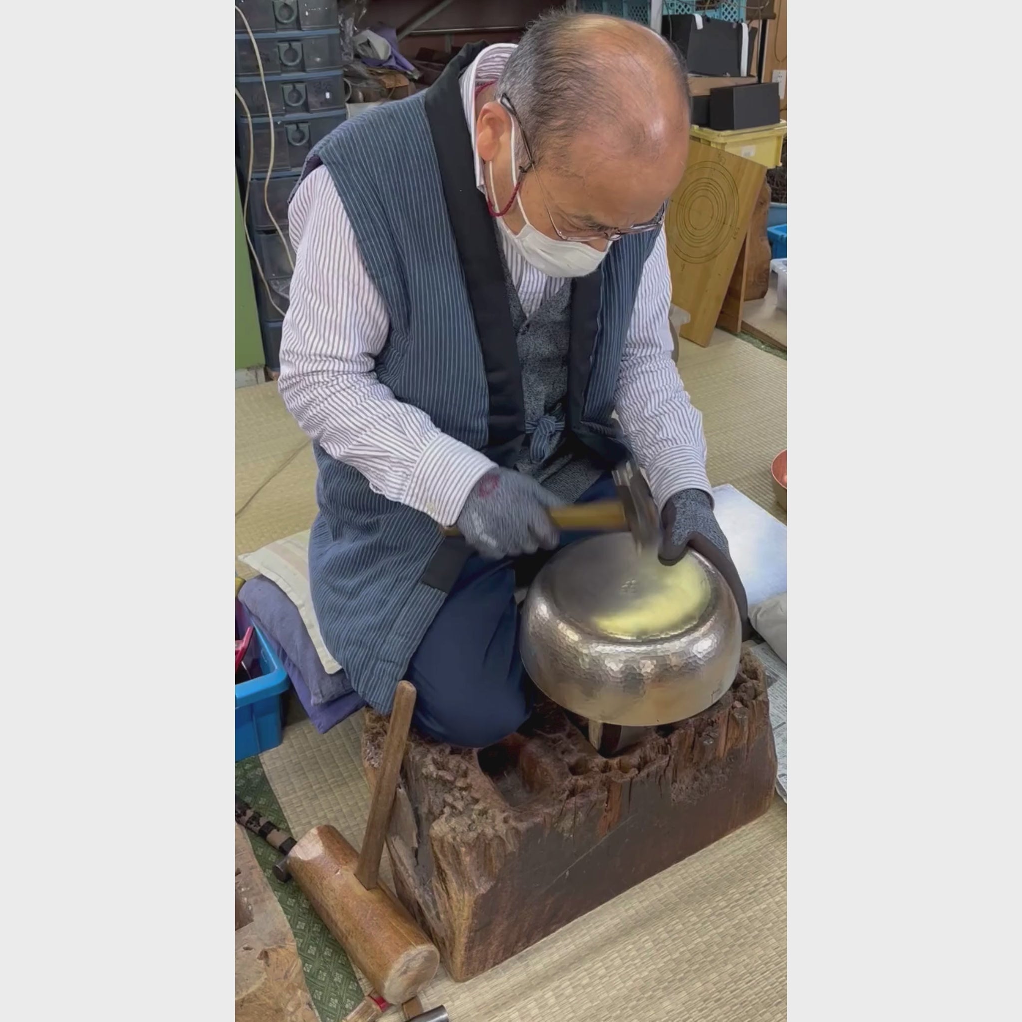 Frying pan with vine-wrapped handle - small – The Japanese Pantry