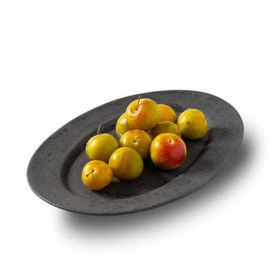 Volcanic Ash Oval Platter - Large