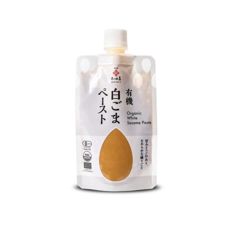 White Sesame Paste, Organic - 80g pouch
