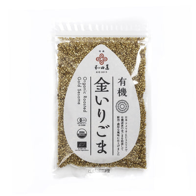Roasted Golden Sesame Seeds, Organic - 50g